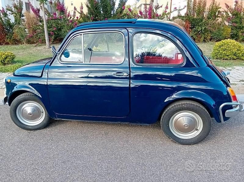 Usata Fiat 500 1970 Blu Utilitaria