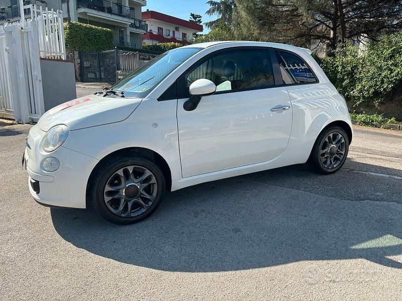 Usata Fiat 500 Sport 69 CV (50 kW) 2009 Bianco Coupé