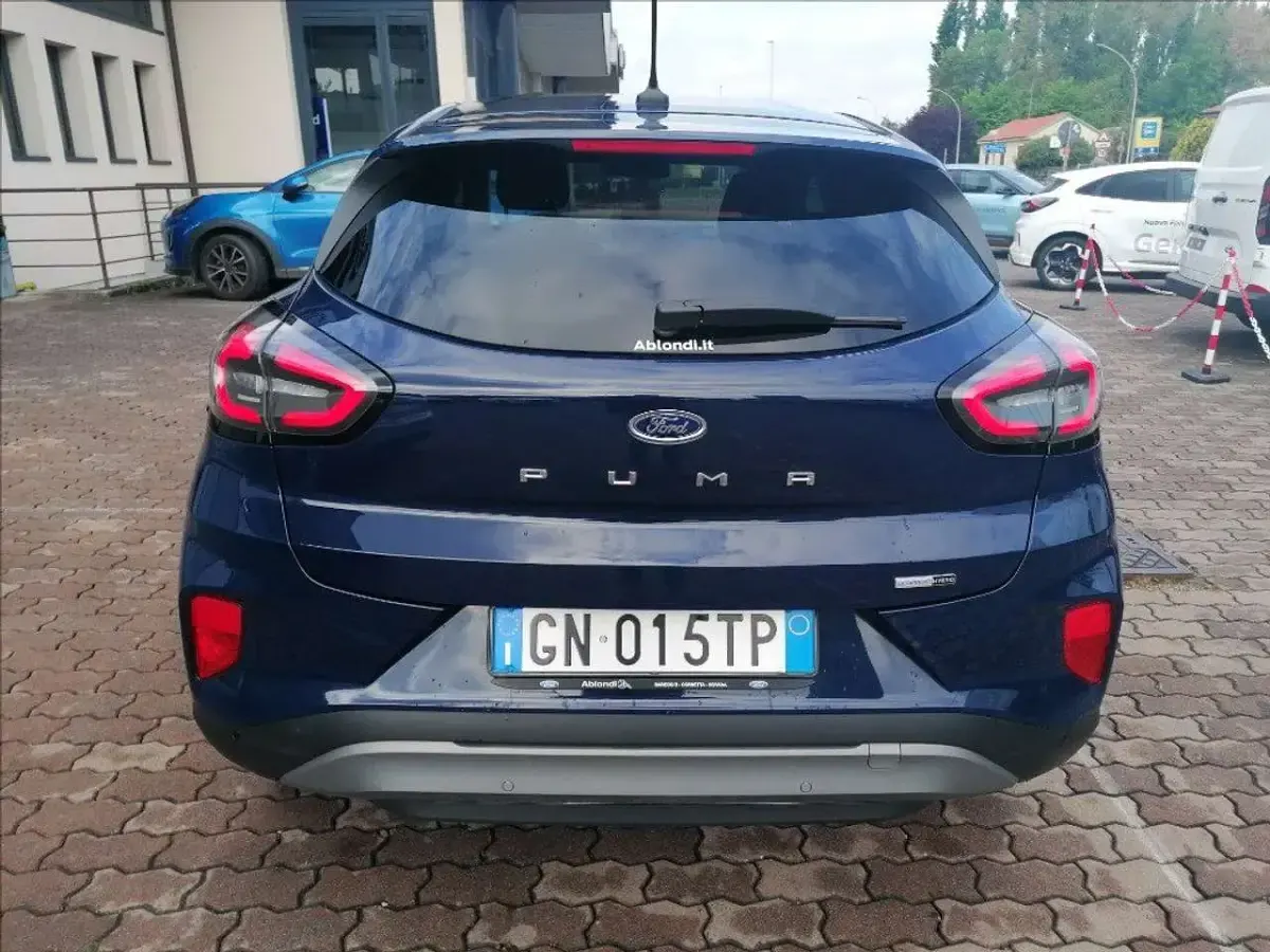 Usata Ford Puma Titanium S 125 CV (91 kW) 2023 Blu pastello SUV
