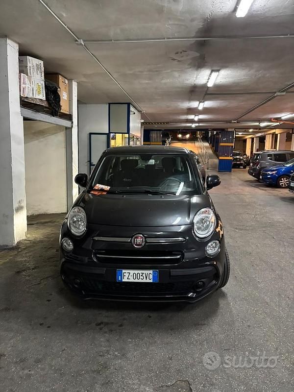 Usata Fiat 500L 95 CV (69 kW) 2019 Nero Monovolume