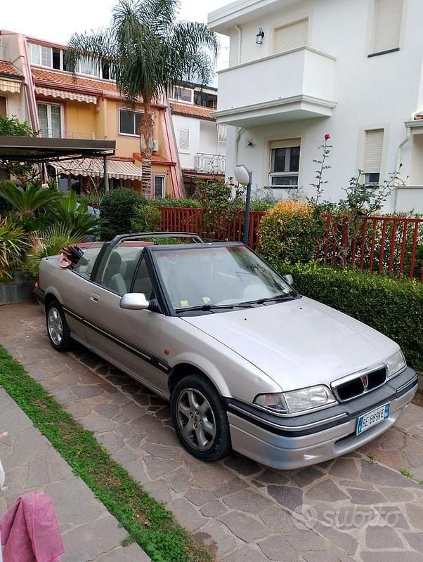 Usata Rover 216 137 CV (100 kW) 1999 Grigio Cabrio