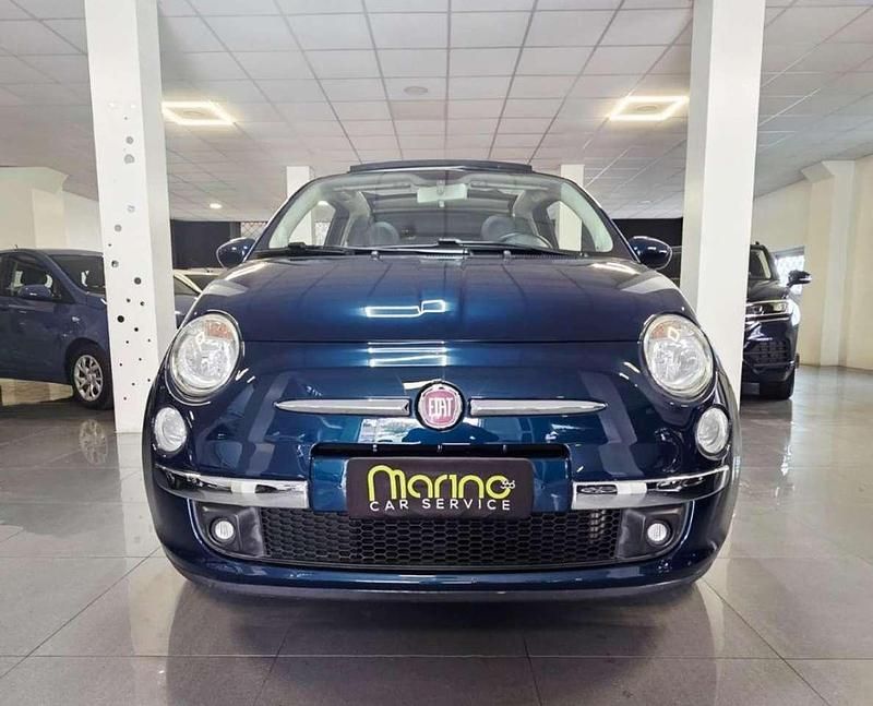 Usata Fiat 500C Lounge 69 CV (50 kW) 2013 Blu Cabrio