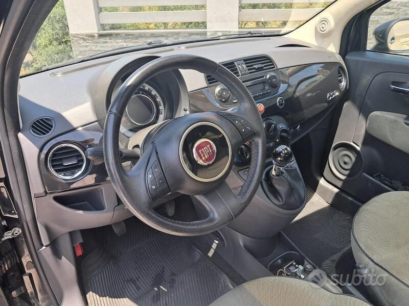 Usata Fiat 500 69 CV (50 kW) 2011 Nero Utilitaria