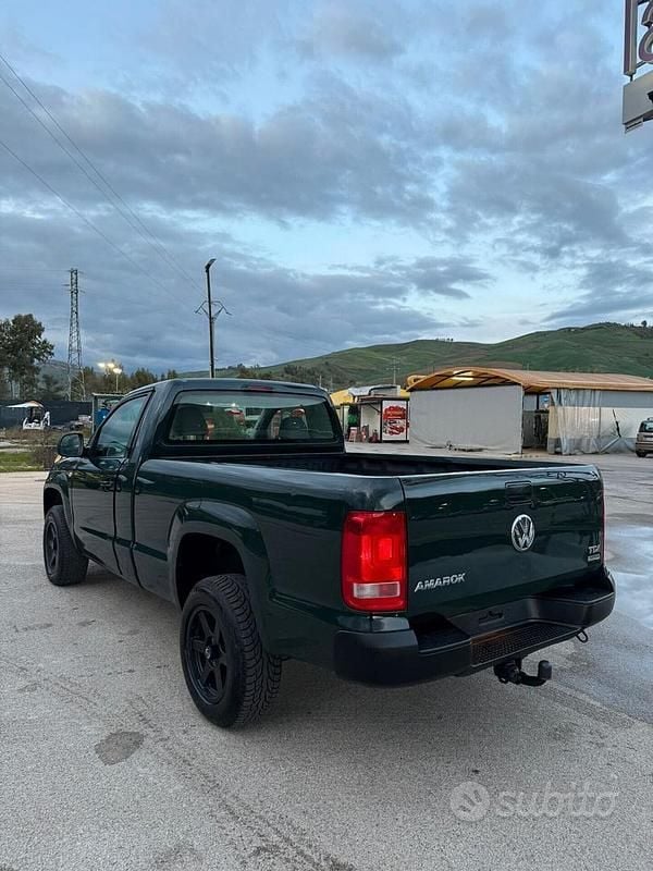 Usata VW Amarok 140 CV (102 kW) 2014 Verde Pick-up