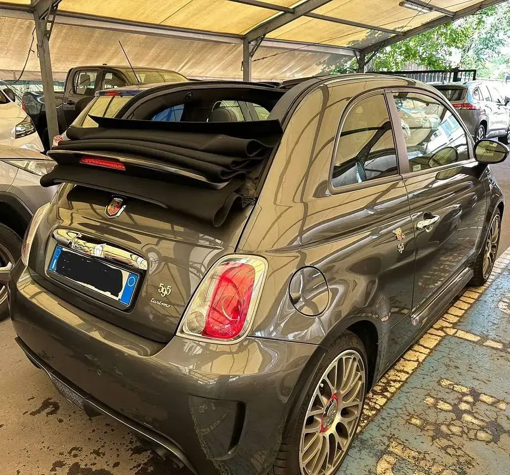 Usata Abarth 595 Turismo 159 CV (116 kW) 2016 Grigio Cabrio