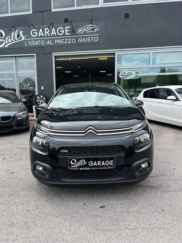 Usata Citroën C3 81 CV (59 kW) 2017 Nero Berlina
