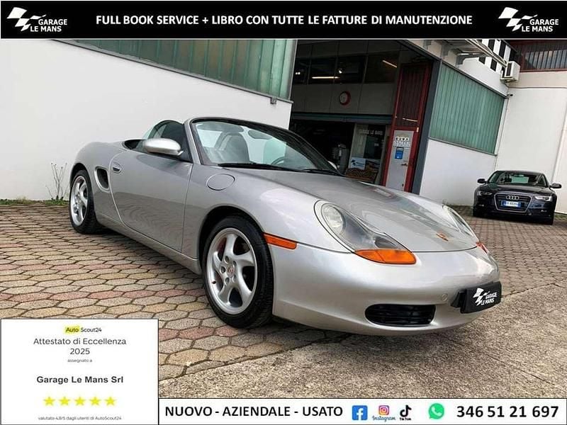 Argento Usata 2002 Porsche Boxster Cabrio | 21.890 € (Ottimo prezzo) - Immagine 1/4