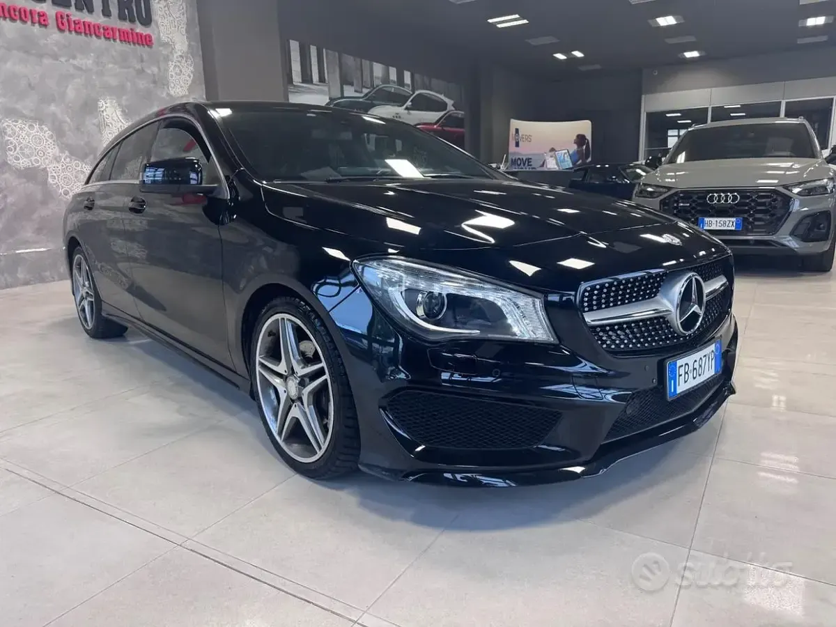 Usata Mercedes CLA200 AMG Line Premium Plus 136 CV (100 kW) 2015 Nero Station wagon