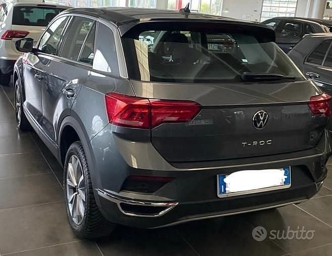 Usata VW T-Roc Style 110 CV (80 kW) 2021 Grigio SUV