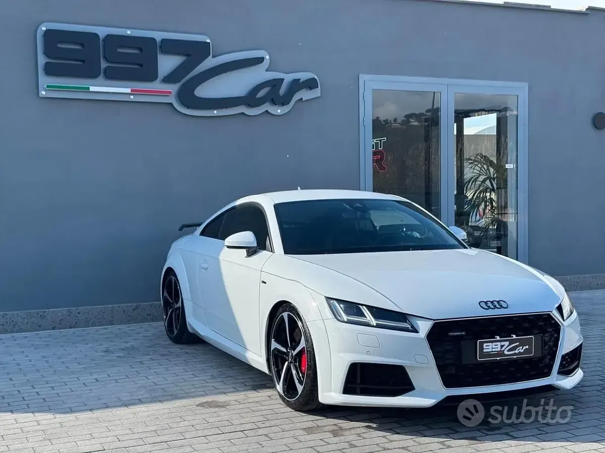 Occasion Audi TT S-Line 245 ch (180 kW) 2019 Blanc Coupé