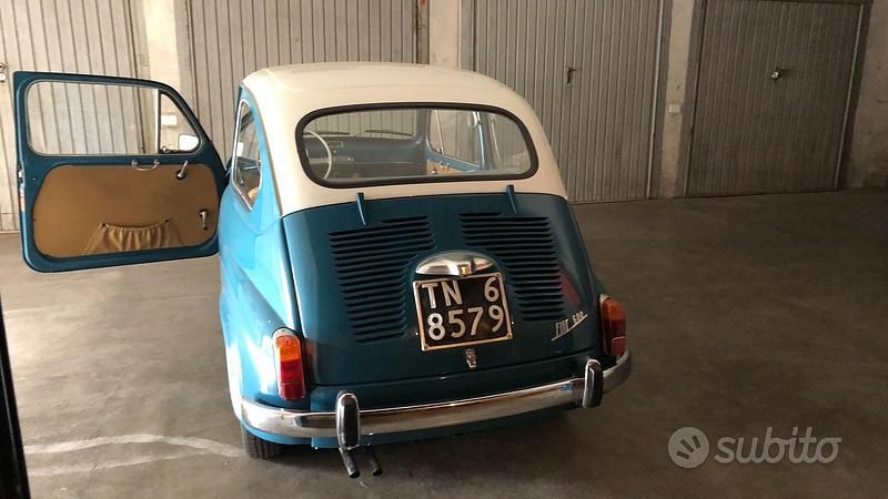 Usata Fiat 600D 1960 Blu Berlina