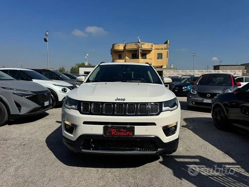Usata Jeep Compass Limited 120 CV (88 kW) 2018 Bianco SUV