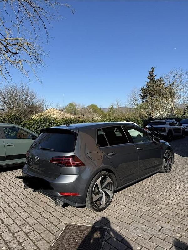 Usata VW Golf VII GTI 245 CV (180 kW) 2019 Grigio Berlina
