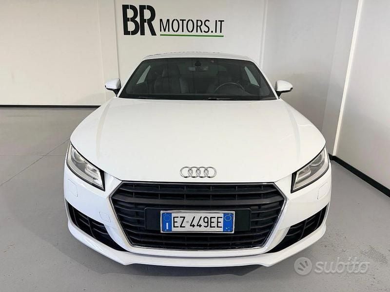 Usata Audi TT S-Line 184 CV (135 kW) 2015 Bianco Coupé