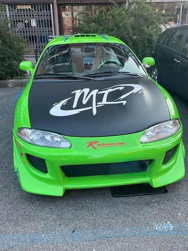 Usata Mitsubishi Eclipse 150 CV (110 kW) 1997 Verde Berlina