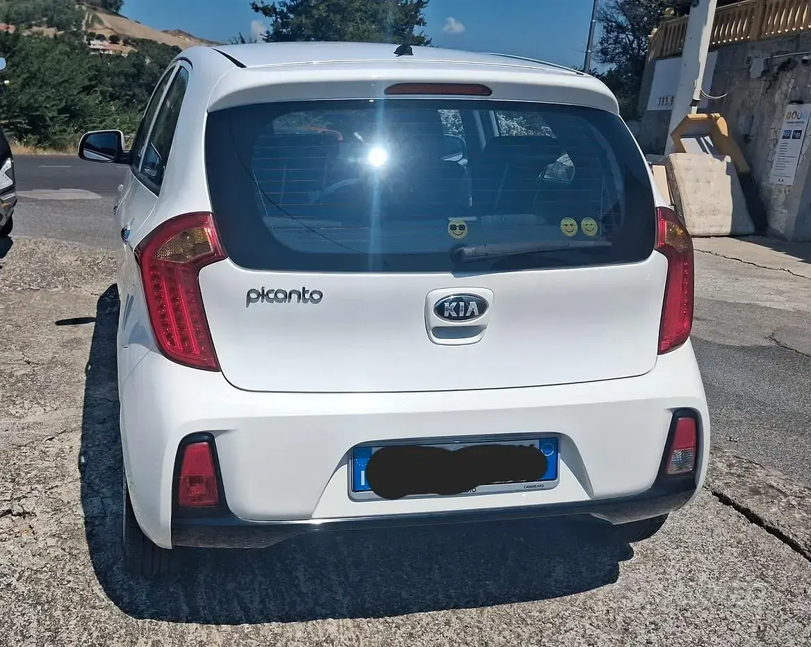 Usata Kia Picanto 67 CV (49 kW) 2015 Bianco Utilitaria