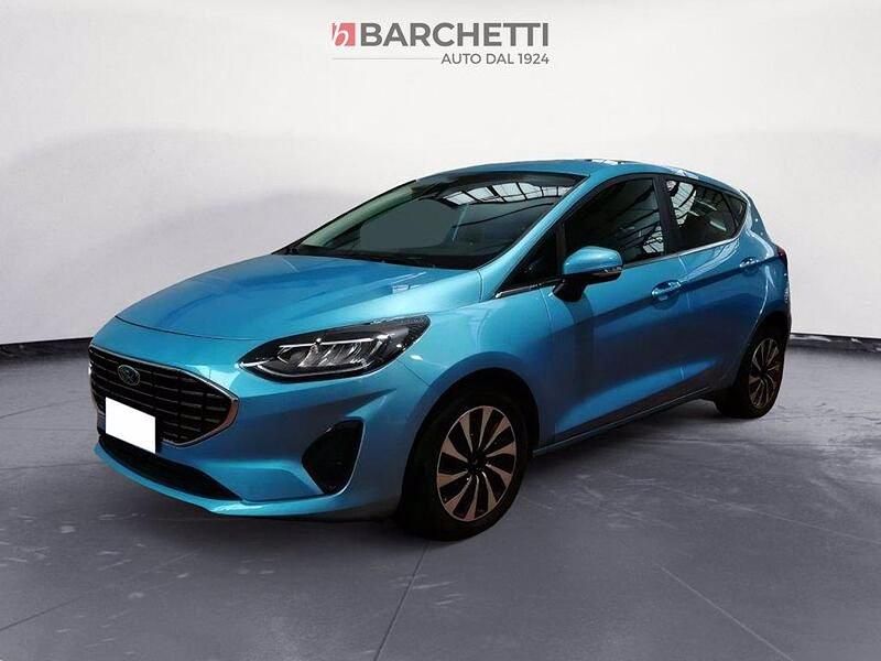 Usata Ford Fiesta Titanium 125 CV (91 kW) 2022 Blu Utilitaria