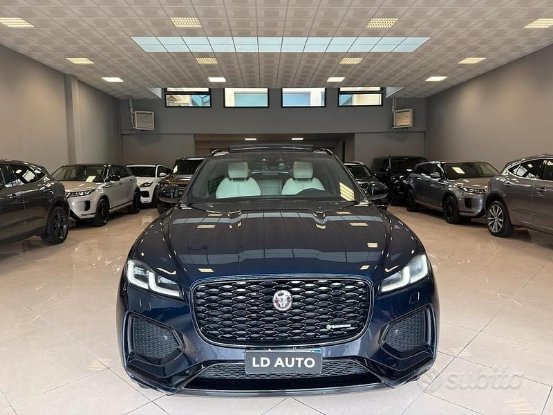 Usata Jaguar F-Pace R-Dynamic 250 CV (183 kW) 2022 Blu SUV