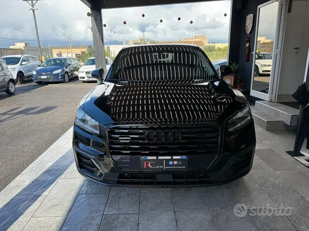 Usata Audi Q2 150 CV (110 kW) 2020 Nero SUV