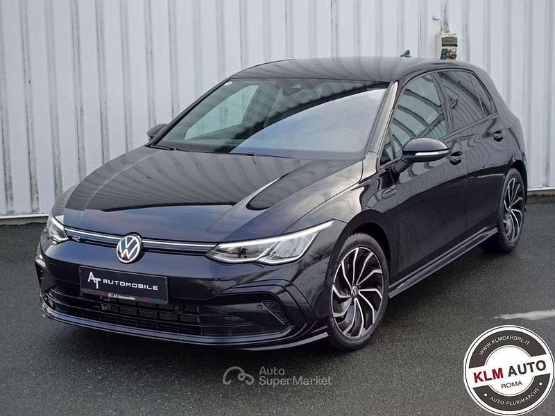 Usata VW Golf VII R-line 150 CV (110 kW) 2021 Nero Utilitaria
