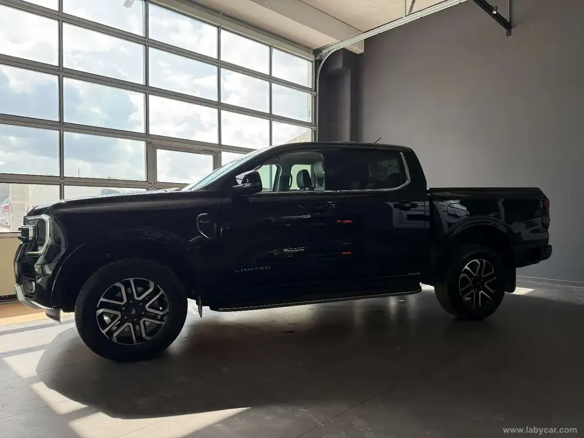 Usata Ford Ranger 204 CV (150 kW) 2023 Nero Pick-up