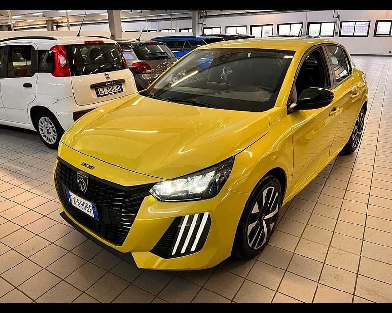 Usata Peugeot 208 Style 75 CV (55 kW) 2024 Giallo Utilitaria