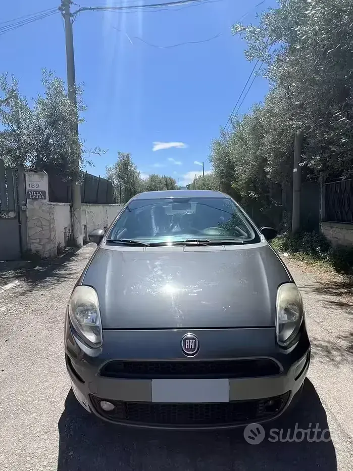 Usata Fiat Punto 75 CV (55 kW) 2015 Grigio Utilitaria
