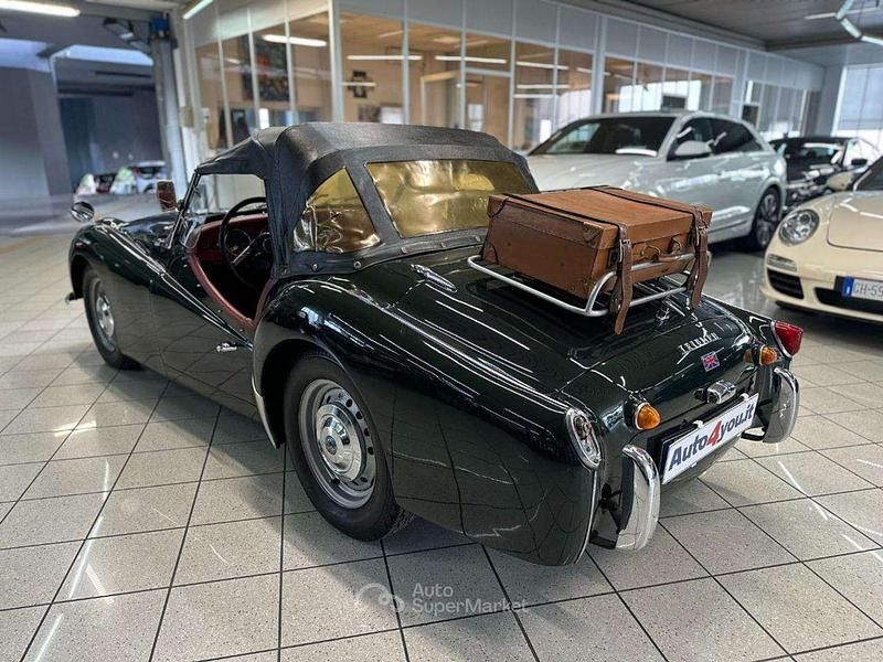 Usata Triumph TR3 99 CV (72 kW) 1960 Verde Cabrio