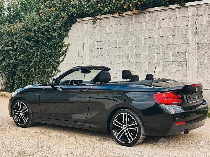 Usata BMW 220 M Sport 190 CV (139 kW) 2019 Nero Cabrio