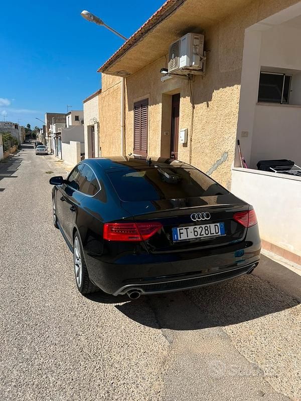 Usata Audi A5 S-Line 204 CV (150 kW) 2014 Nero Coupé