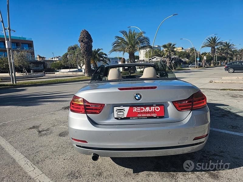 Usata BMW 420 Sport Line 2015 Grigio Cabrio