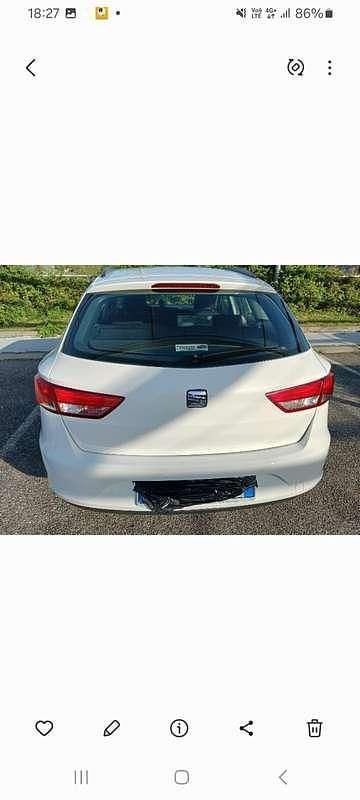 Usata Seat Leon Style 105 CV (77 kW) 2014 Berlina