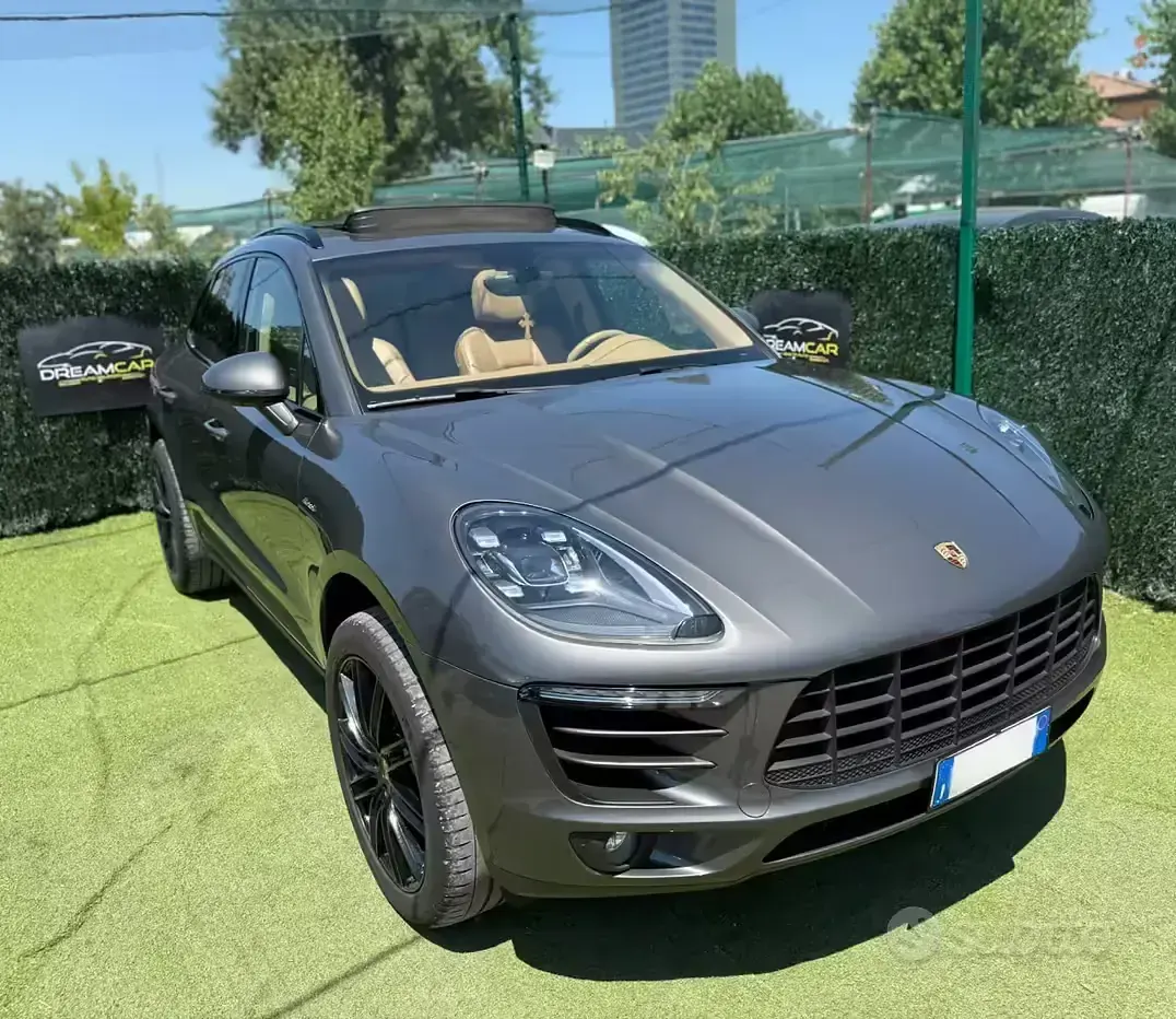 Usata Porsche Macan S 250 CV (183 kW) 2015 Grigio SUV