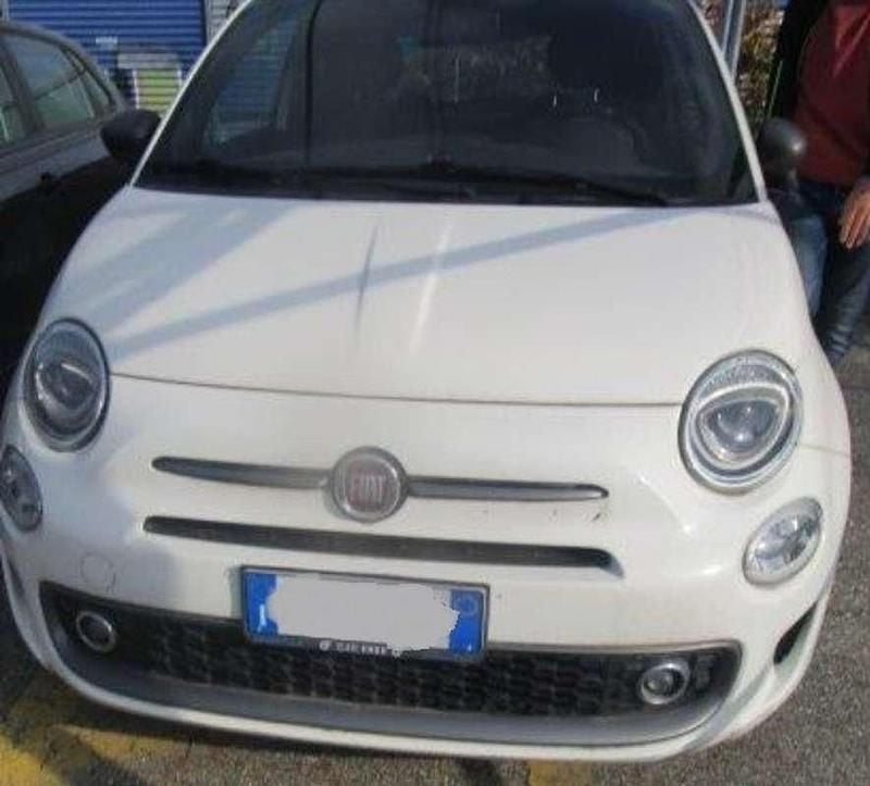 Usata Fiat 500 Lounge 69 CV (50 kW) 2019 Bianco Utilitaria