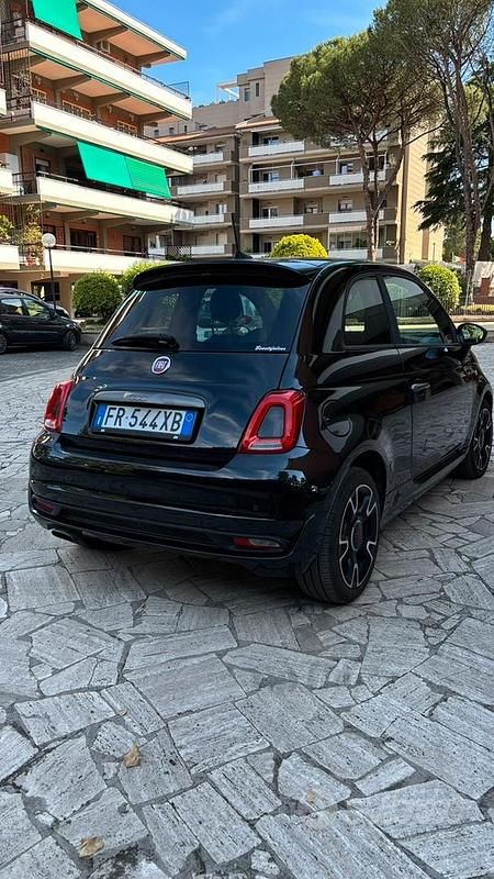 Usata Fiat 500S S 2018 Nero Utilitaria