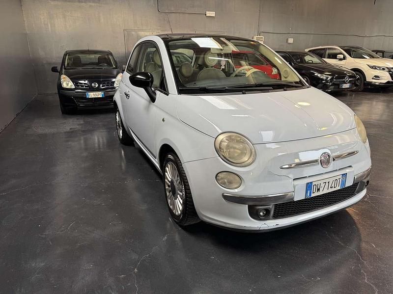 Usata Fiat 500 101 CV (74 kW) 2009 Blu/azzurro Cabrio