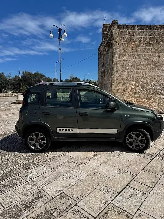 Usata Fiat Panda Cross Cross 95 CV (69 kW) 2016 Verde Utilitaria