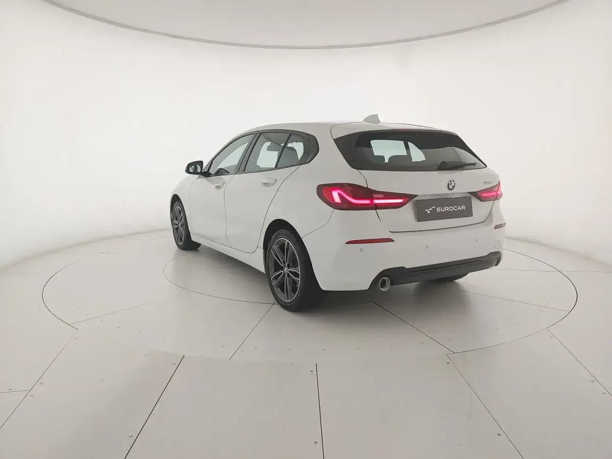 Usata BMW 116 Sport Line 2019 Bianco Utilitaria