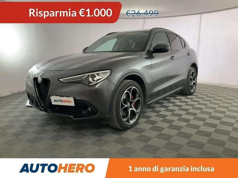 Grigio Usata 2019 Alfa Romeo Stelvio Tech Edition SUV | 25.499 € (Buon prezzo) - Immagine 1/3