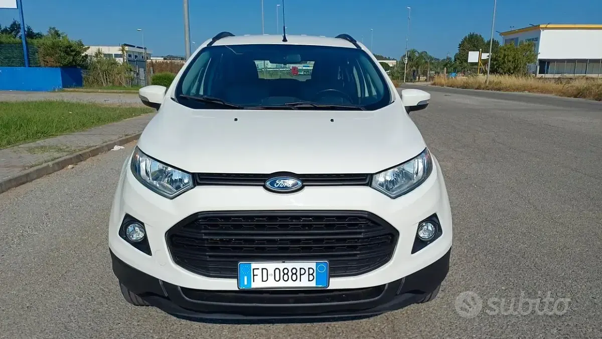 Usata Ford Ecosport Titanium S 95 CV (69 kW) 2016 Bianco SUV