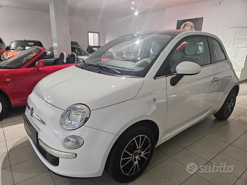 Usata Fiat 500 Lounge 69 CV (50 kW) 2012 Bianco Berlina