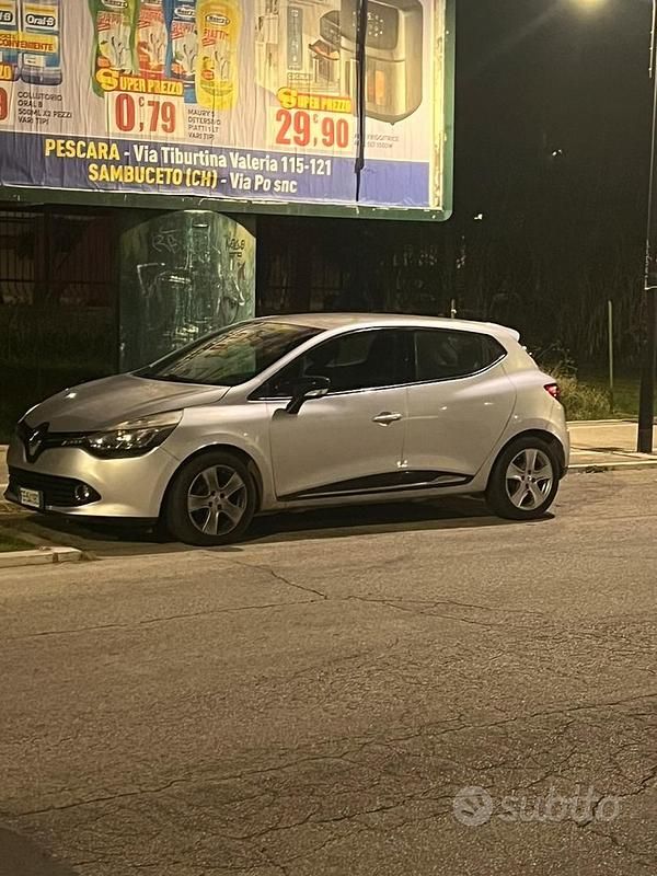 Usata Renault Clio IV 75 CV (55 kW) 2016 Grigio Berlina