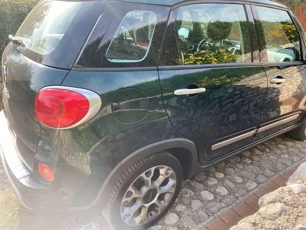 Usata Fiat 500L Trekking 105 CV (77 kW) 2017 Verde Monovolume