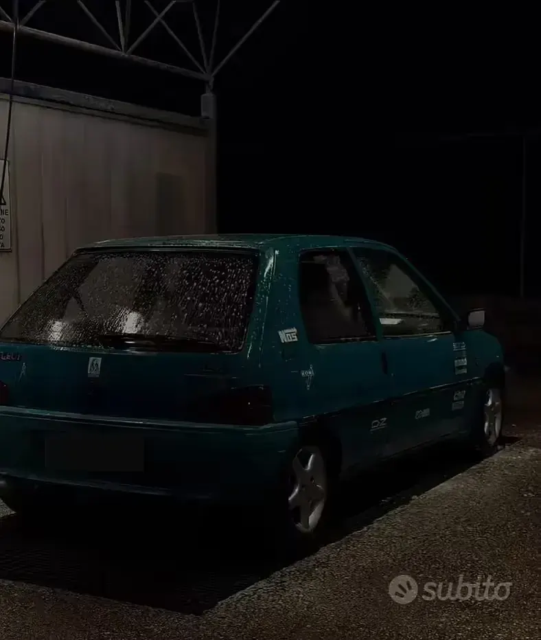 Usata Peugeot 106 50 CV (36 kW) 1995 Blu Utilitaria