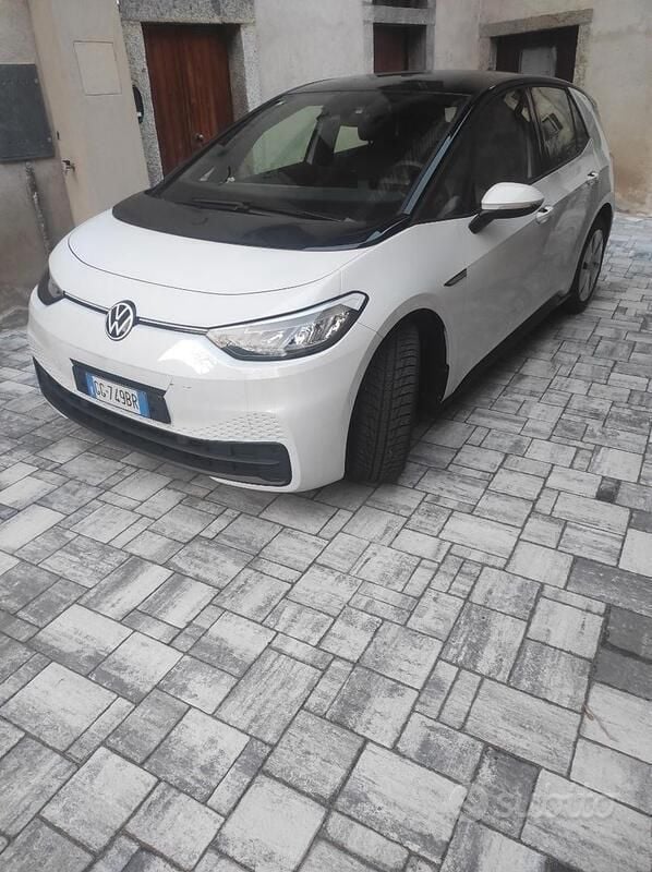 Usata VW ID.3 69 kW (95 CV) 2021 Bianco Utilitaria