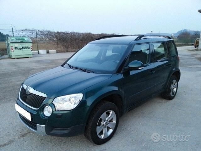Usata Skoda Yeti 140 CV (102 kW) 2011 Blu SUV