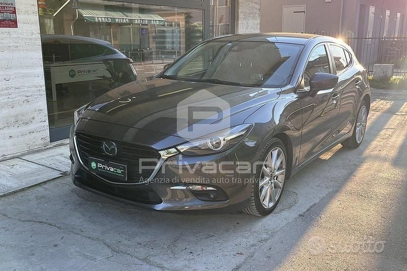Usata Mazda 3 Exceed 105 CV (77 kW) 2017 Grigio Berlina