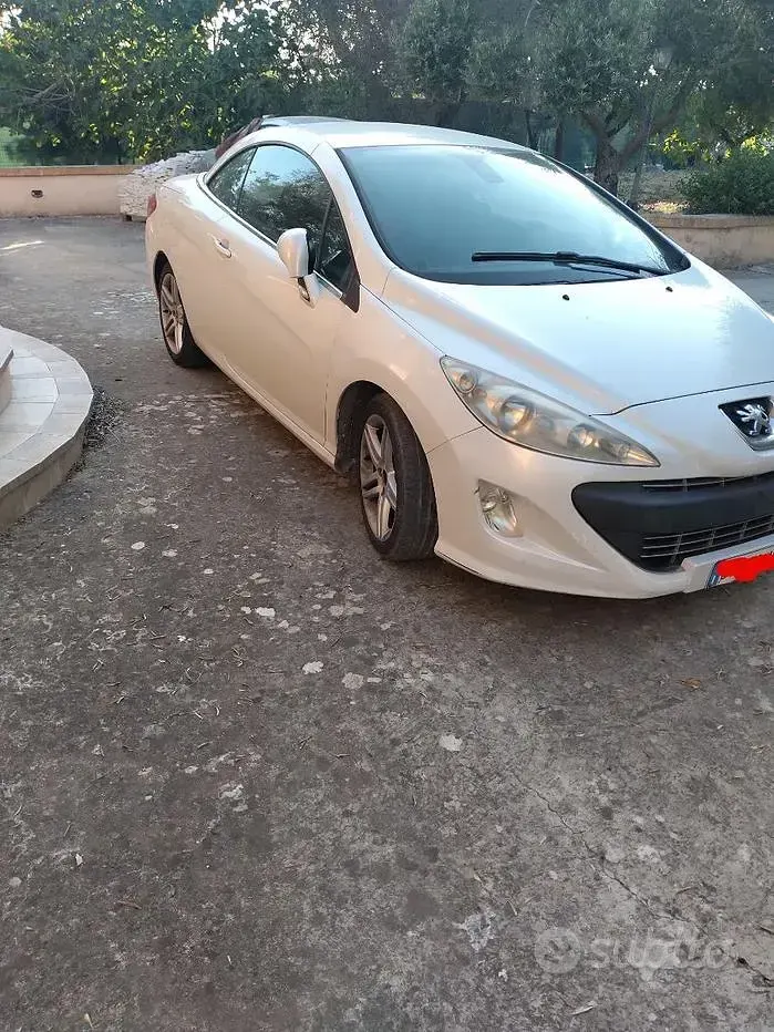 Usata Peugeot 308 CC 136 CV (100 kW) 2009 Bianco Cabrio
