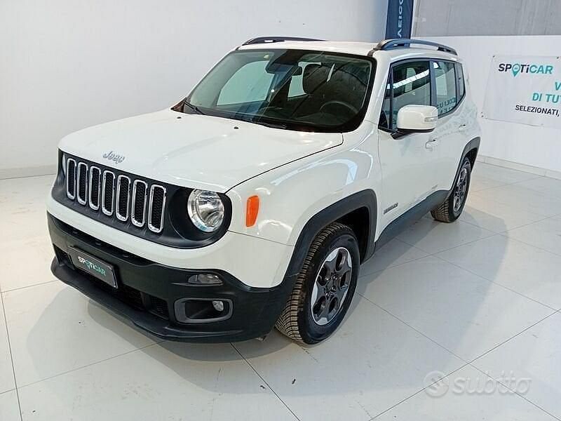 Bianco Usata 2018 Jeep Renegade Longitude SUV | 13.200 € (Buon prezzo) - Immagine 1/4