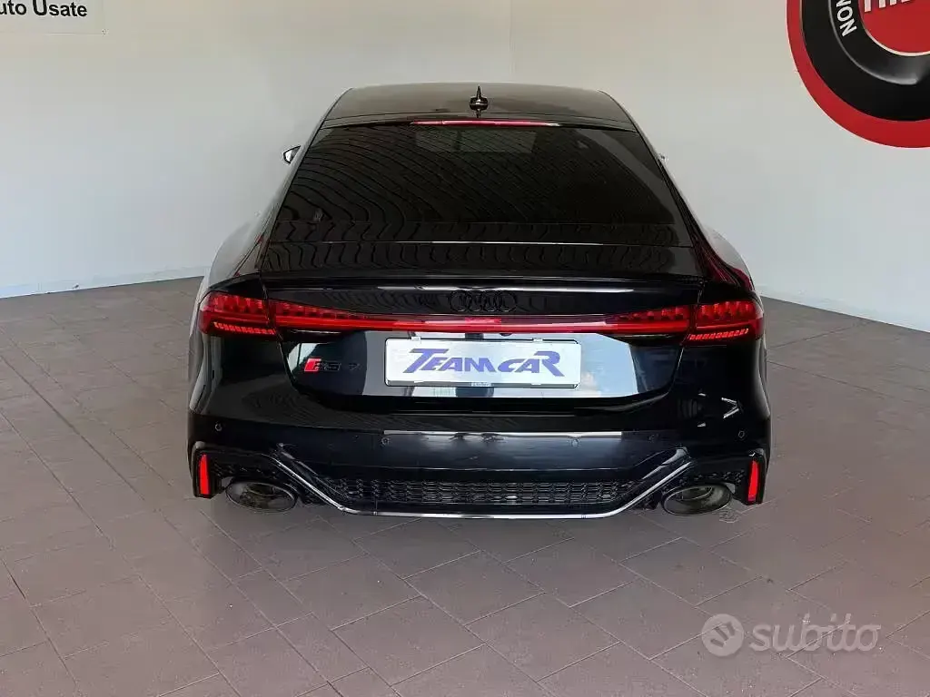 Usata Audi RS7 Ambiente 600 CV (441 kW) 2020 Nero Utilitaria